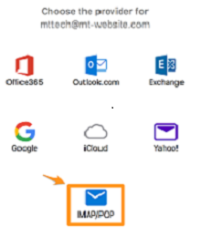 smtp server configuration in outlook email