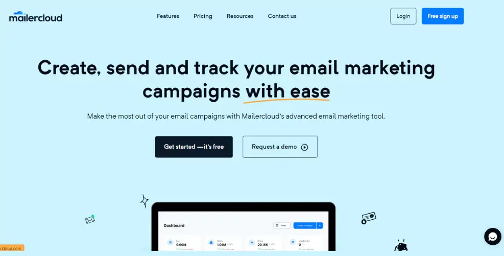 Mailercloud- MailerLite Alternatives